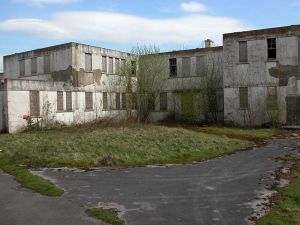 Escroft, Richmond, awaiting demolition.